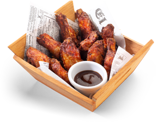 Alitas de pollo a la barbacoa